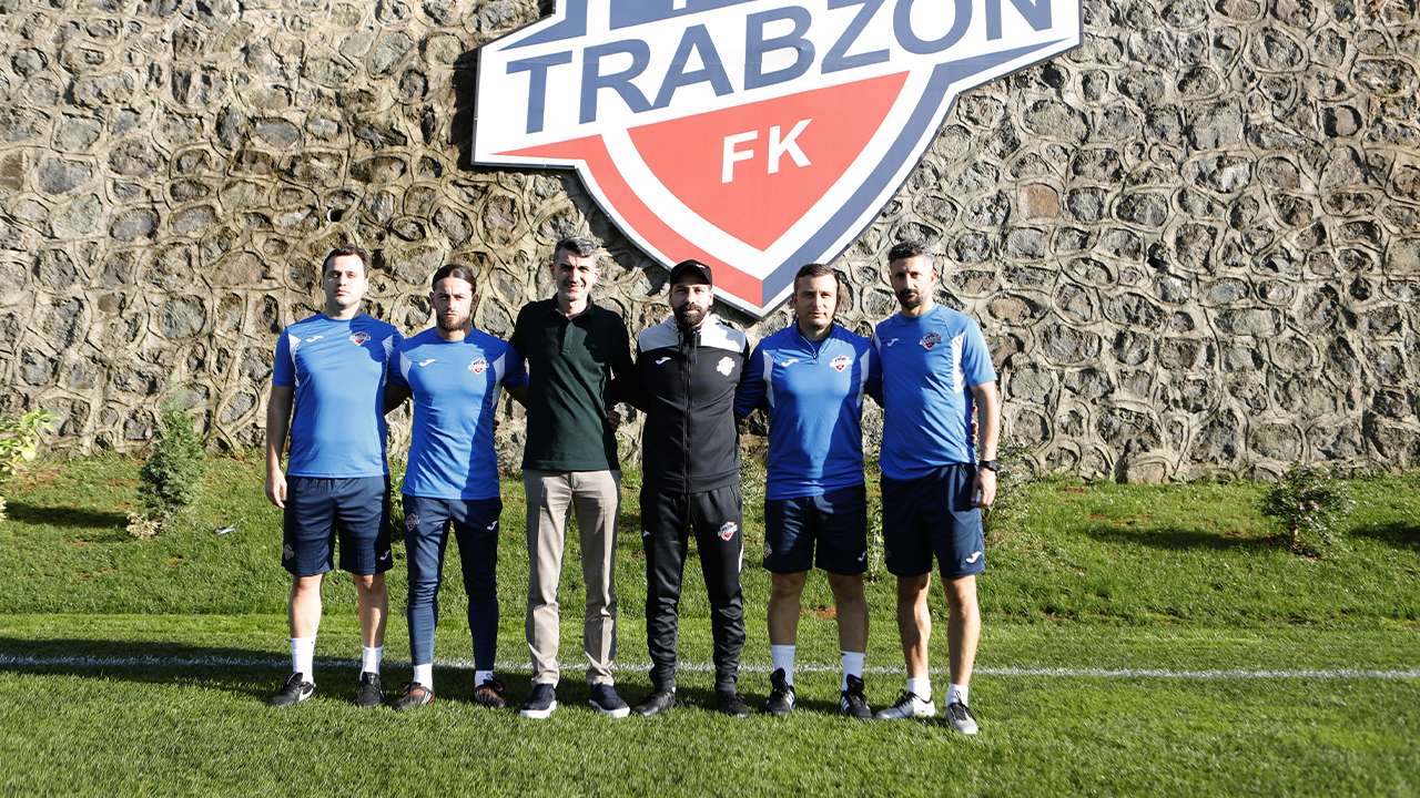 Yeni teknik ekip sahada! Trabzon ekibinde yoğun tempo başladı
