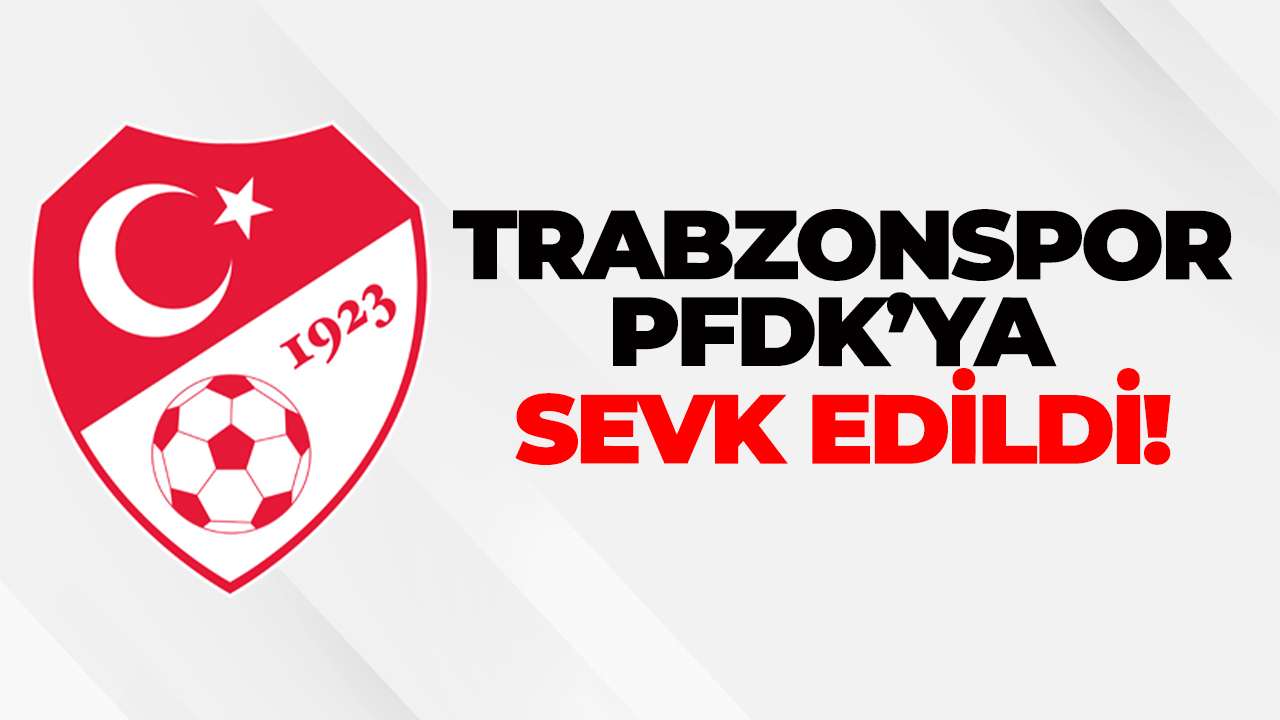 Trabzonspor, Kayserispor maçı sonrası çirkin tezahürat nedeniyle PFDK’ya sevk edildi