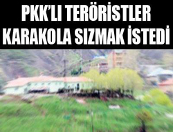 Karakola terörist saldırı girişimi