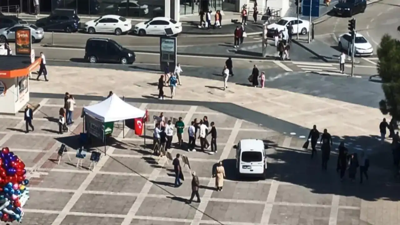 Samsun'da HÜDAPAR'ın Gazze standında gerginlik yaşandı!