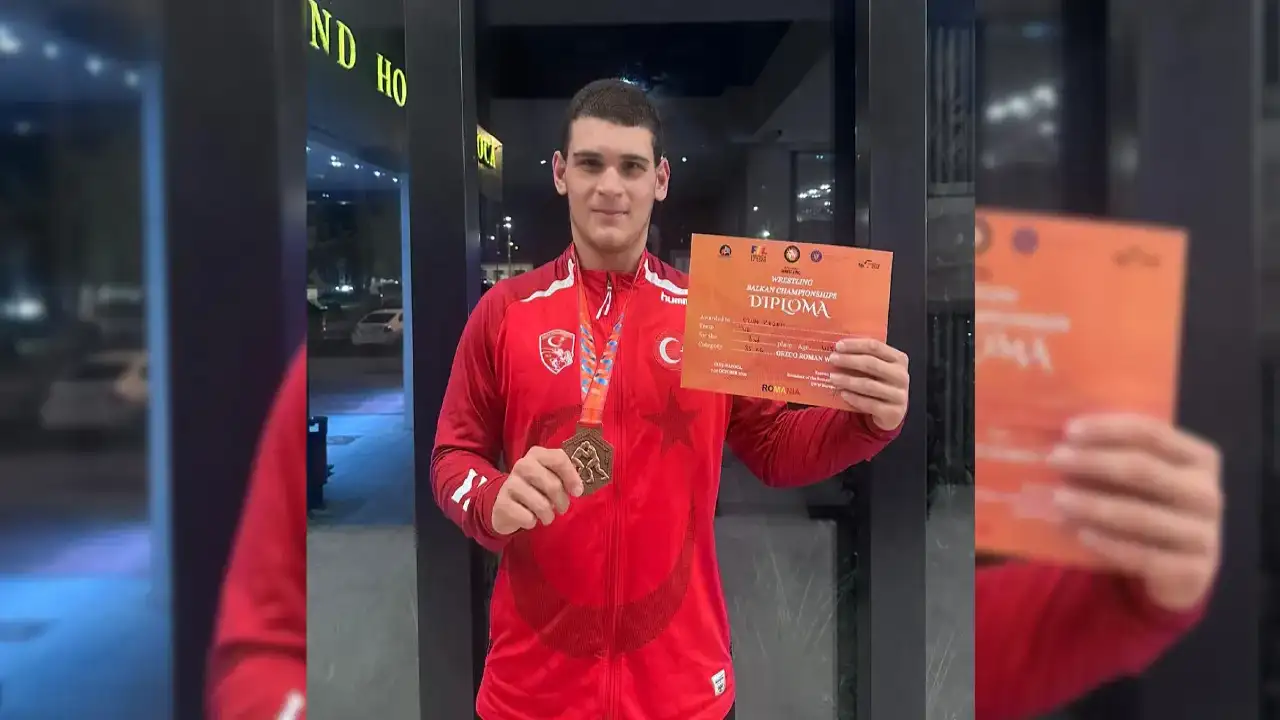 Trabzonlu genç güreşçiden uluslararası başarı!