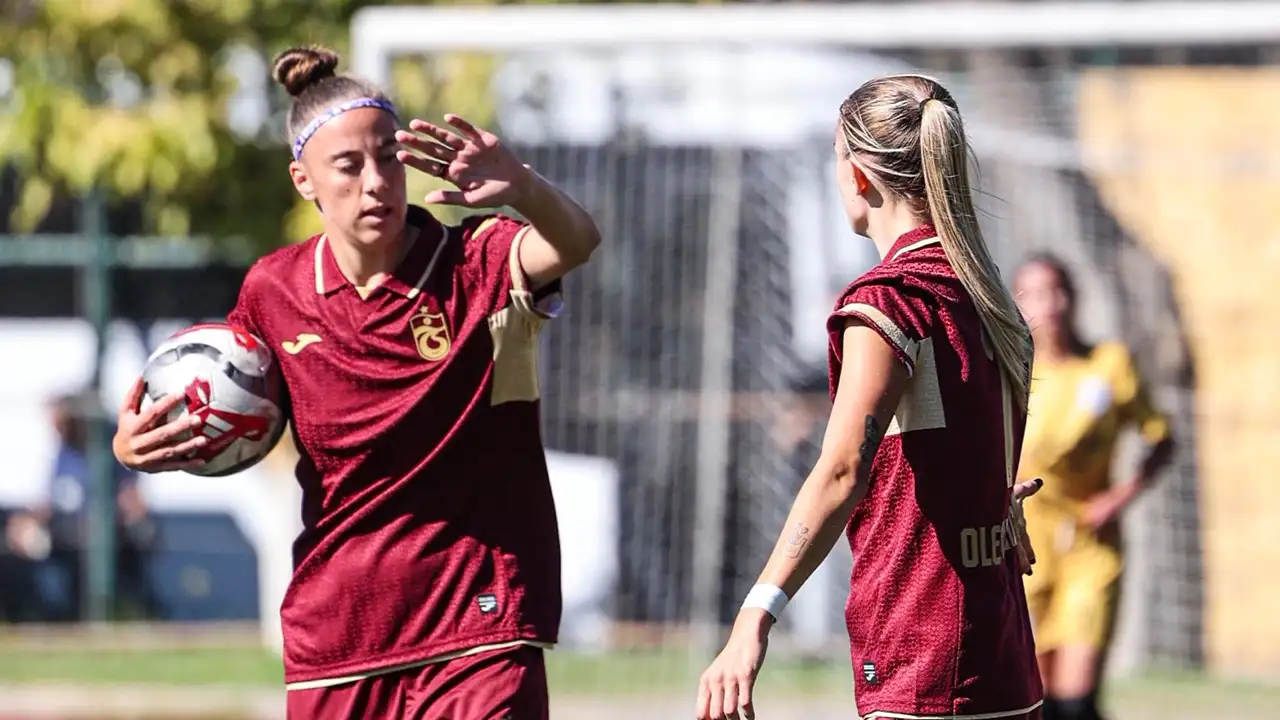 Trabzonspor Kadın Futbol Takımı ALG Spor karşısında farklı kazandı!