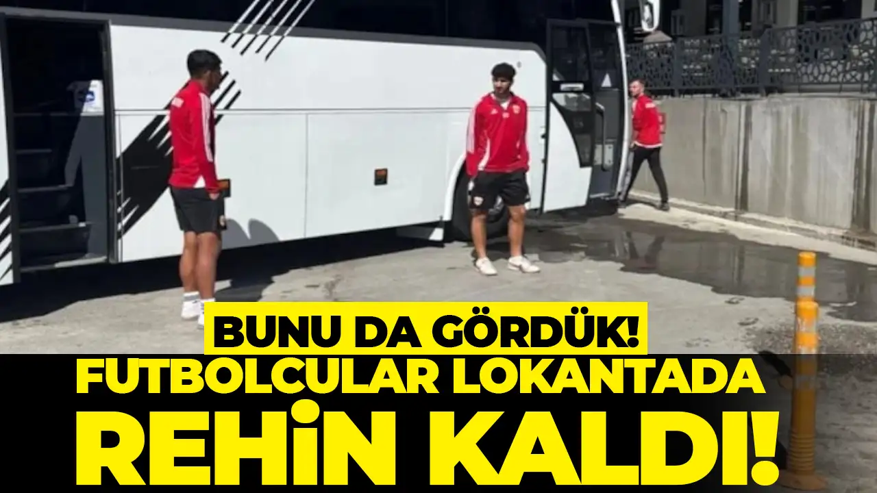 Adanaspor hesabı ödeyemedi futbolcular lokantada rehin kaldı