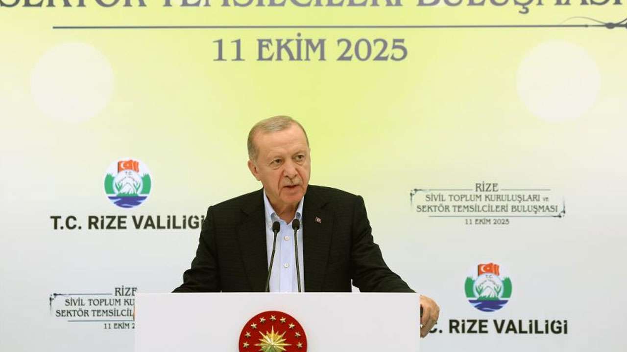 Rize’de Cumhurbaşkanı Erdoğan’dan gündeme yönelik açıklamalar