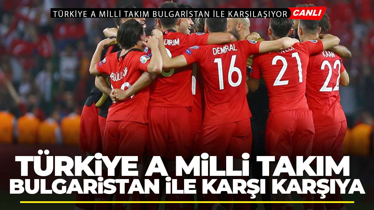 Bulgaristan Türkiye maçı kadroları, skoru ve istatistikleri