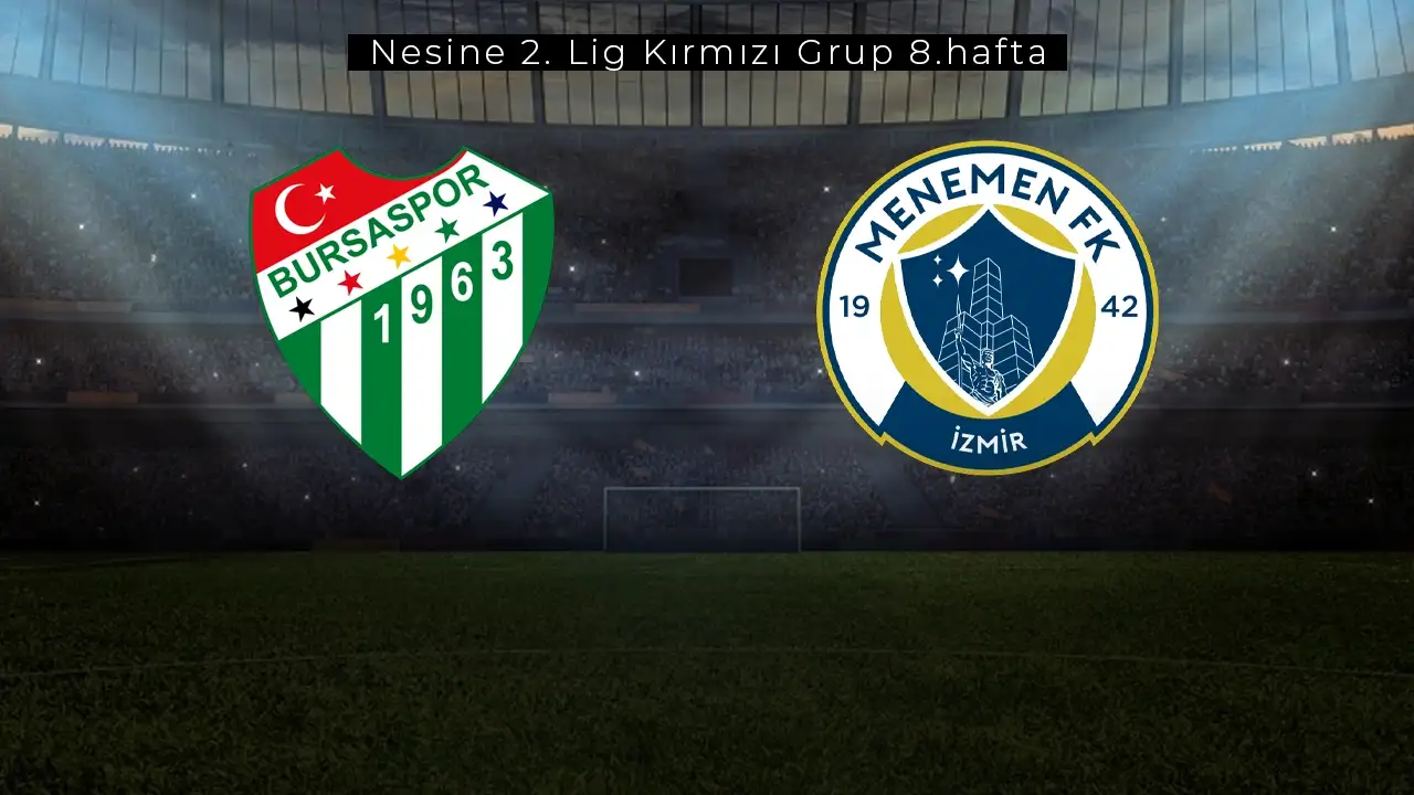 Bursaspor Menemen Futbol Kulübü karşısında evinde hata yapmak istemiyor