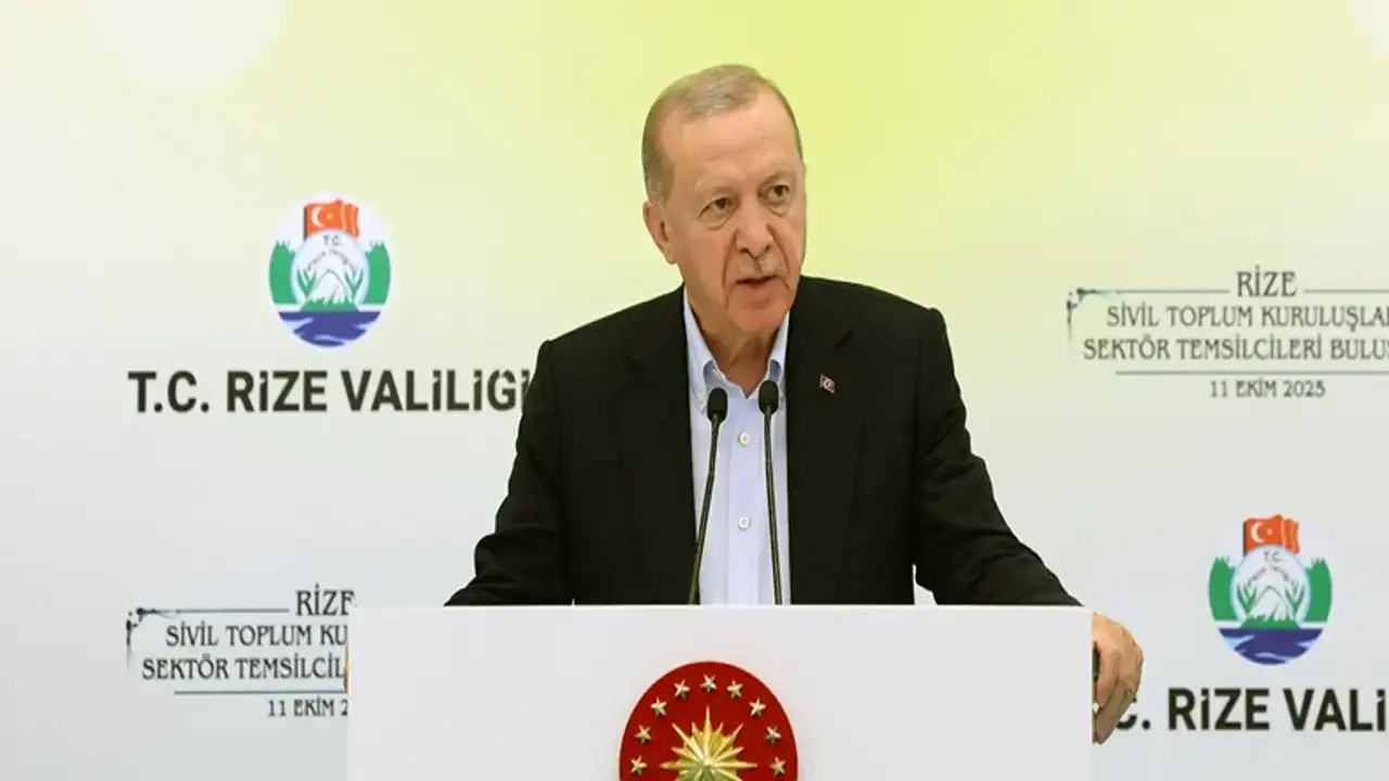 Cumhurbaşkanı Erdoğan Trabzon'da konuşacak!