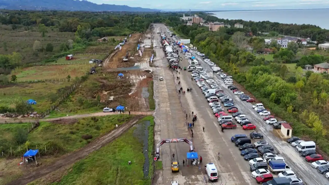 Karadeniz Off-Road Kupası'nın 5. ayak yarışı Ordu'da gerçekleşti