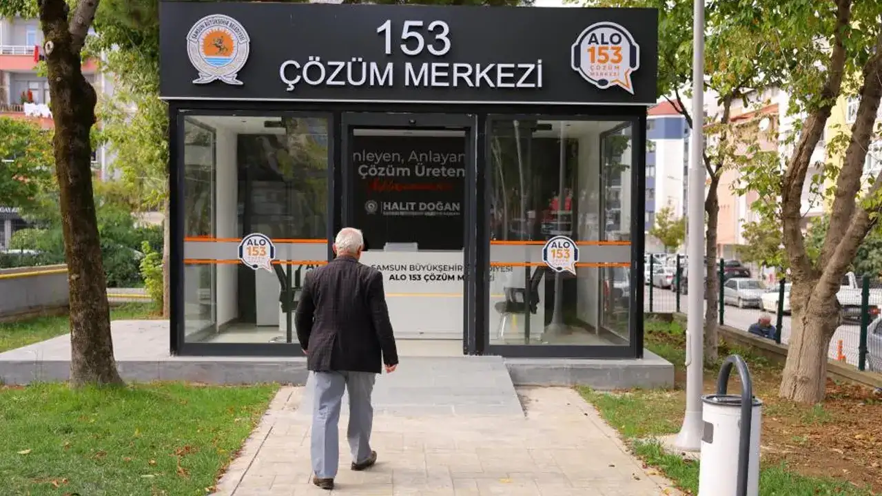Samsun’da açılan çözüm merkezleri ile vatandaşa ulaşılıyor