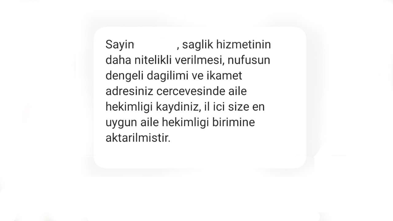 Trabzon'da vatandaşlar gelen mesajda şok oldu: İl Sağlık Müdürlüğü'nden açıklama geldi