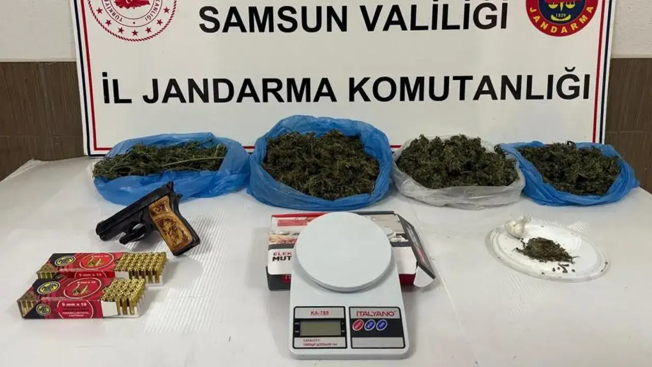 Samsun’da uyuşturucu ve kaçak operasyonu! 3 kişi gözaltında