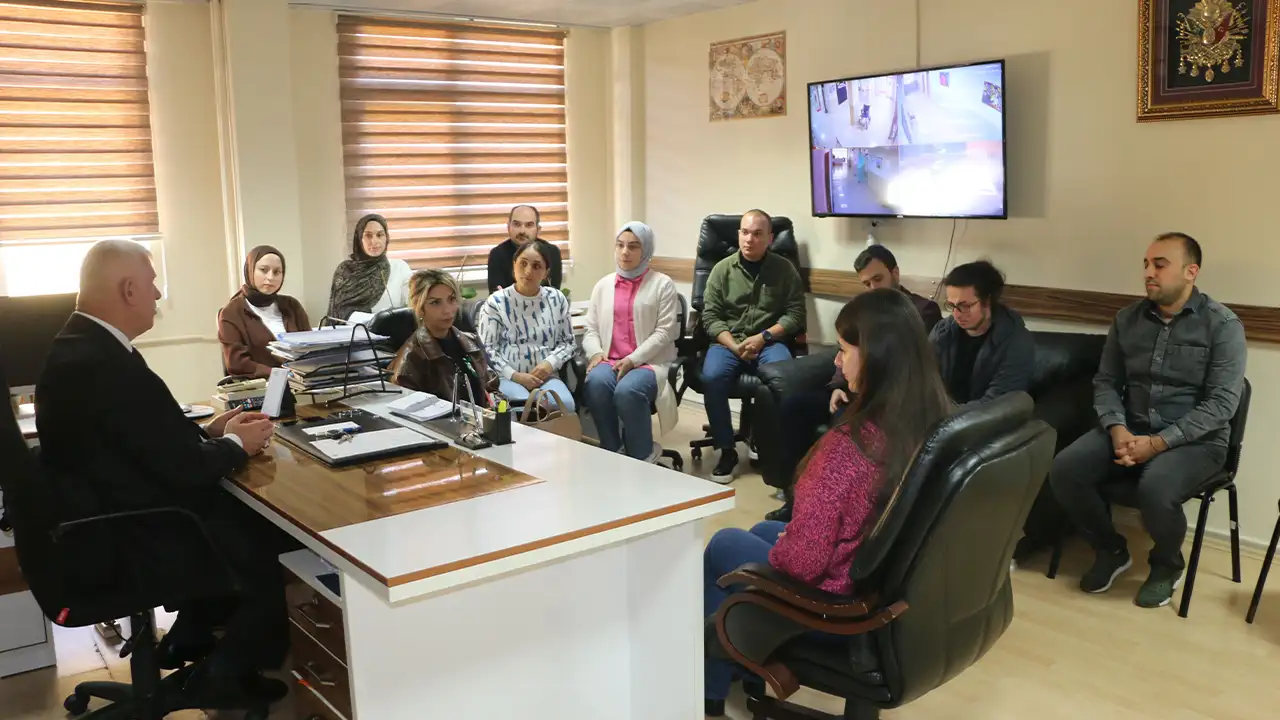 Of Milli Eğitim Müdürü Kabahasanoğlu  Rehberlik ve Araştırma Merkezi'ni ziyaret etti