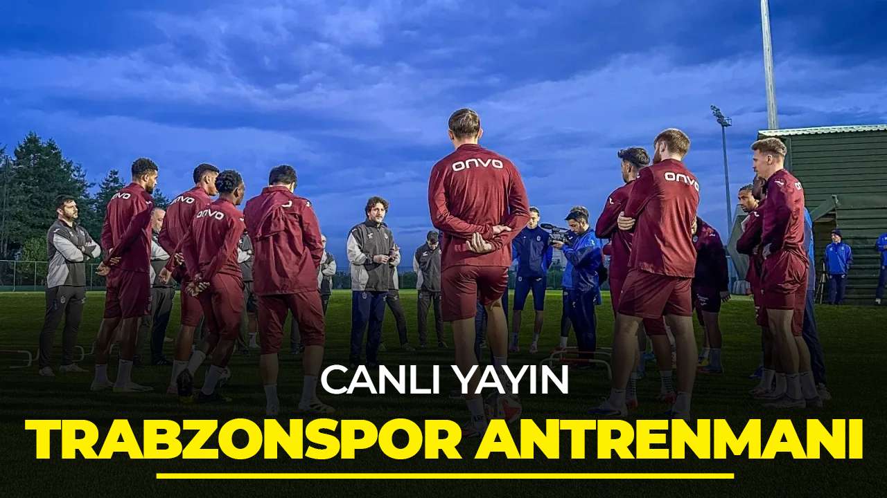 Trabzonspor Antrenmanı - CANLI YAYIN