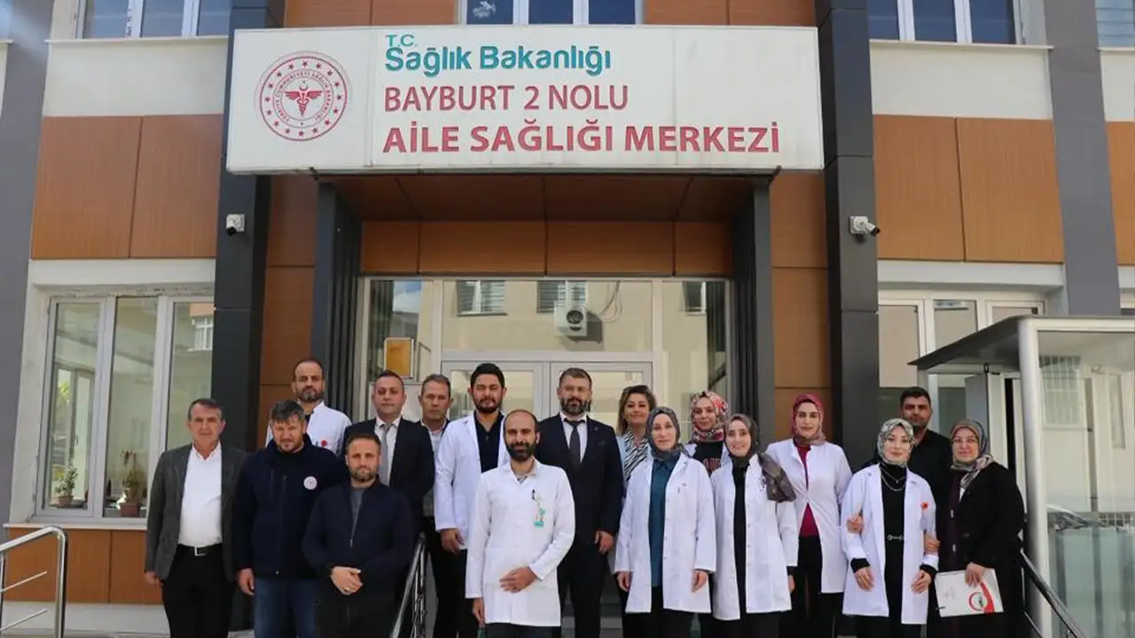 Bayburt’ta sağlık denetlendi: Sivlim’den Aile Sağlığı Merkezi’ne ziyaret