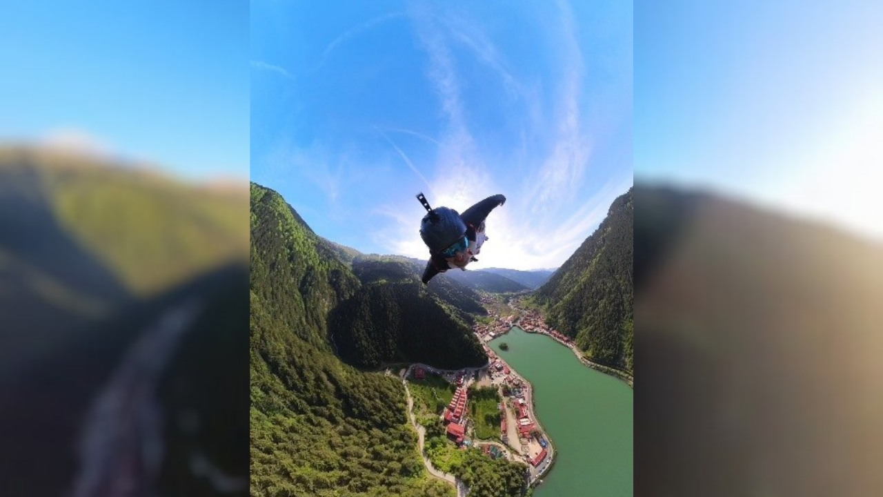 Trabzon'u İsviçre'ye benzetti: İrlandalı sporcudan nefes kesen atlayışlar