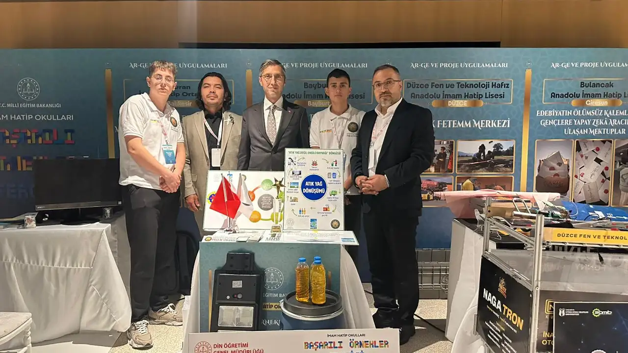 Bayburt’tan Türkiye 3.’lüğü: Atık yağdan enerjiye çevre projesi