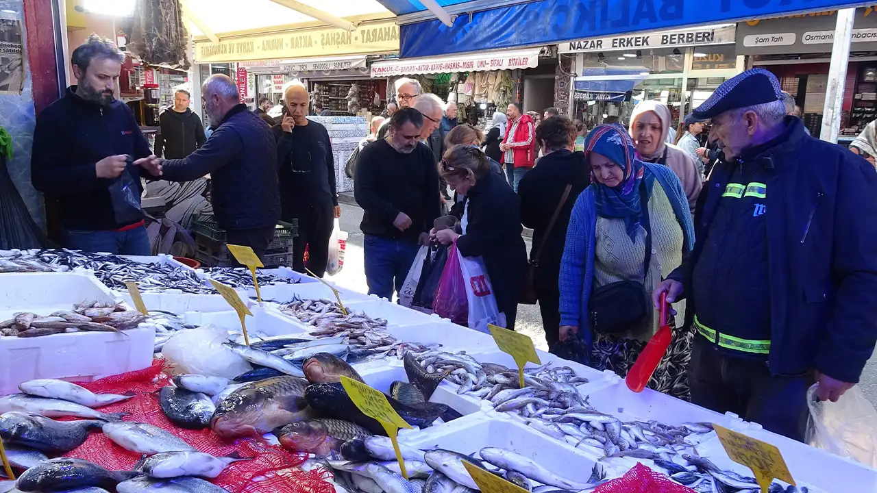 Samsun'da hamsi almak için kasalar yetmedi: Kapış kapış gitti