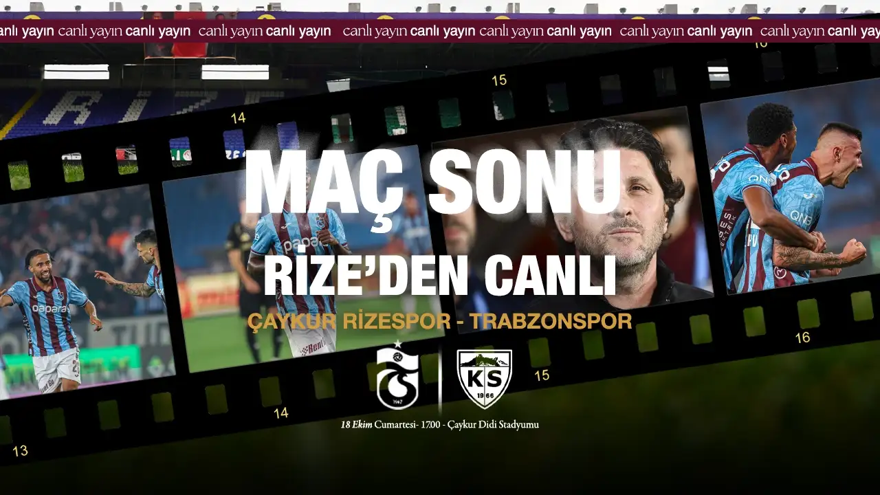 Rizespor - Trabzonspor maçı sonrası son gelişmeler