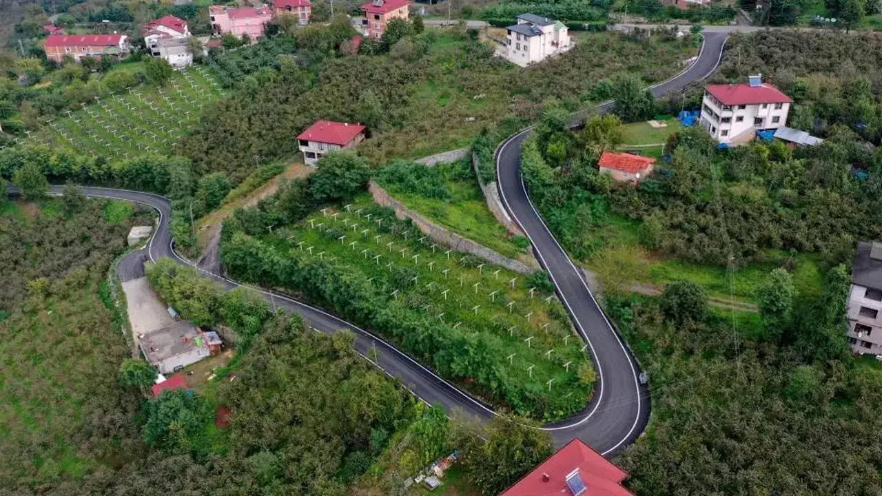 Ordu’da yolların standardı yükseltiliyor