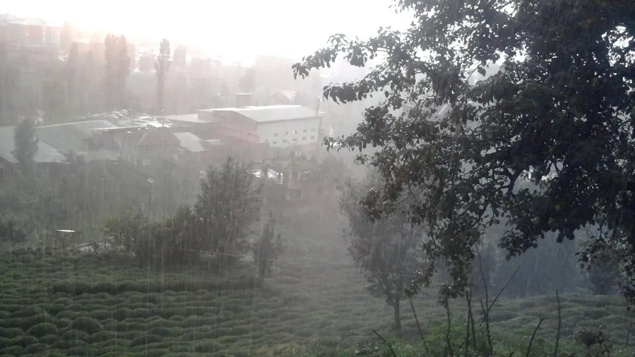 Rize’de tarihi yağış: 1977’den bu yana en yüksek rekor kırıldı