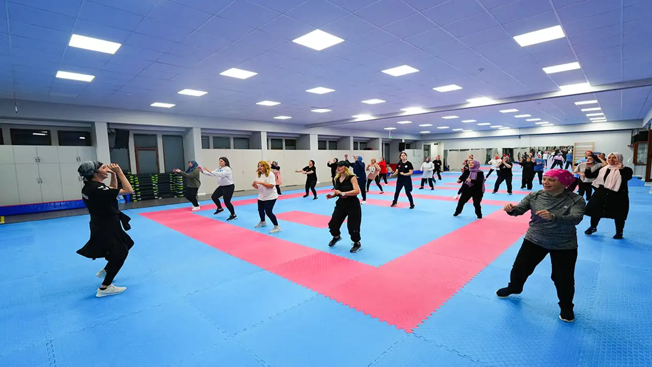 Akçaabat’ta kadınlar pilatesle hayat buluyor