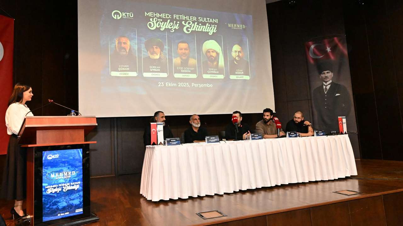 Trabzon’da Fetih coşkusu: ‘Mehmed: Fetihler Sultanı’ ekibi KTÜ’de