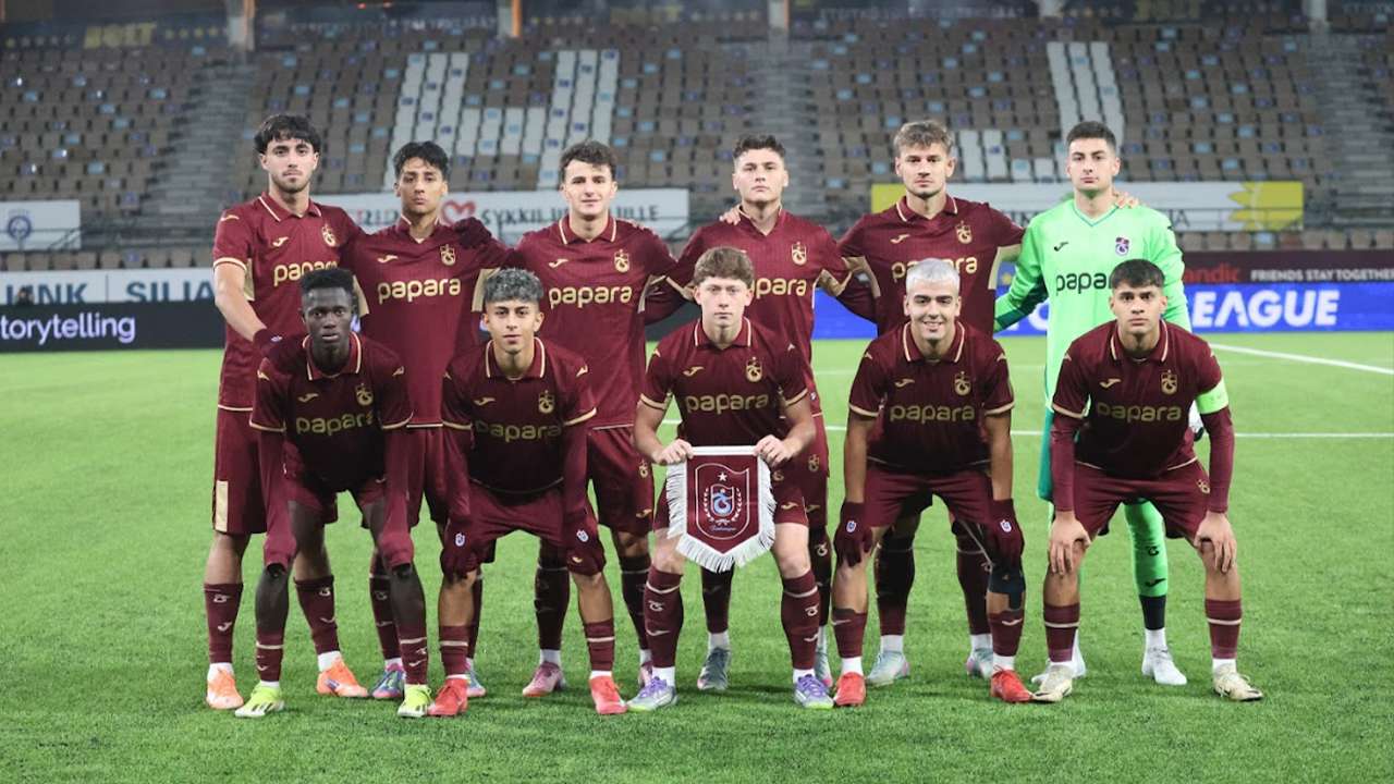 Trabzonspor U19’un rövanş  5 Kasım’da Papara Park’ta oynanacak.