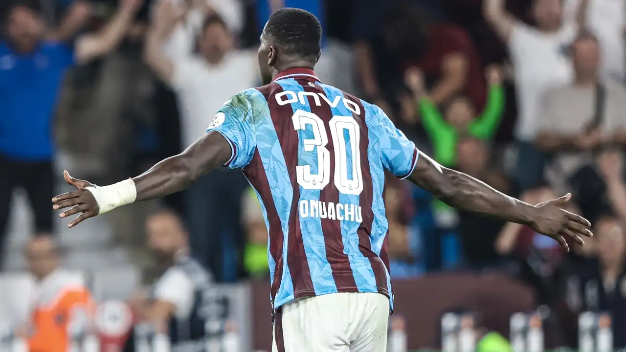 Yüzde 57,1’lik isabet: Trabzonspor'da Onuachu taraftarı önünde durdurulamıyor