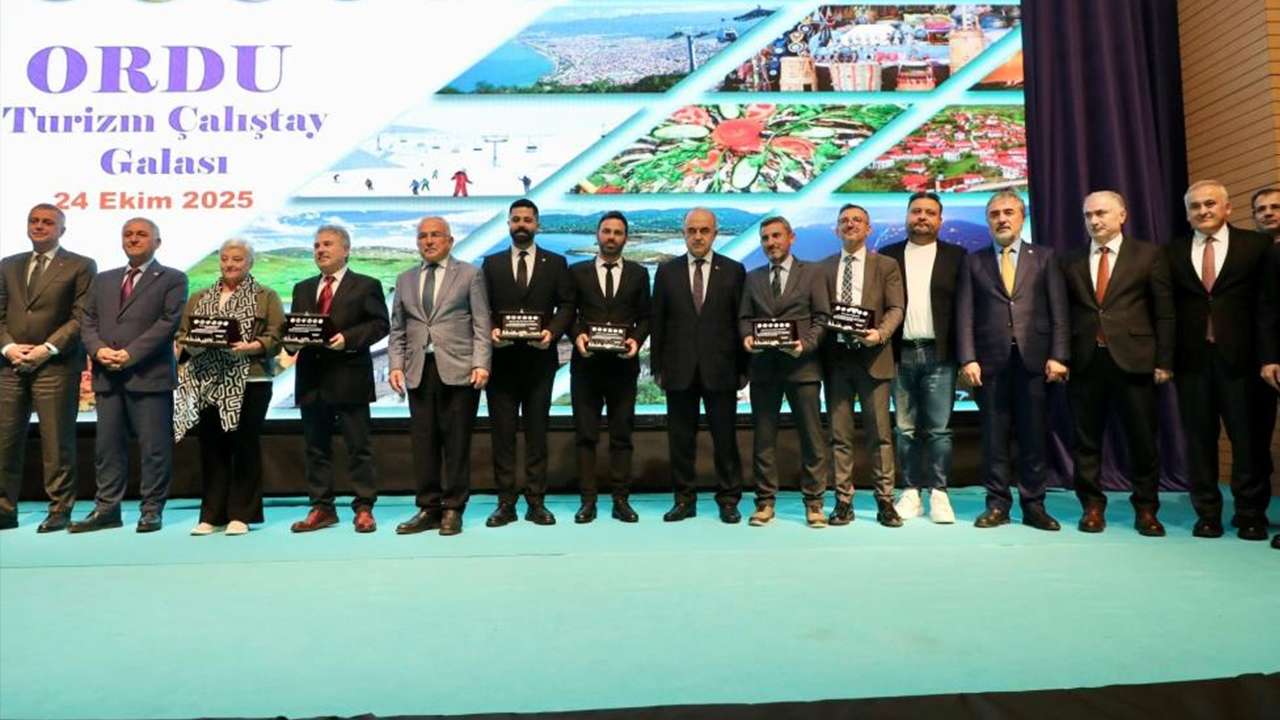 Ordu turizm çalıştayı galasında “4 mevsim ordu” vizyonu öne çıktı