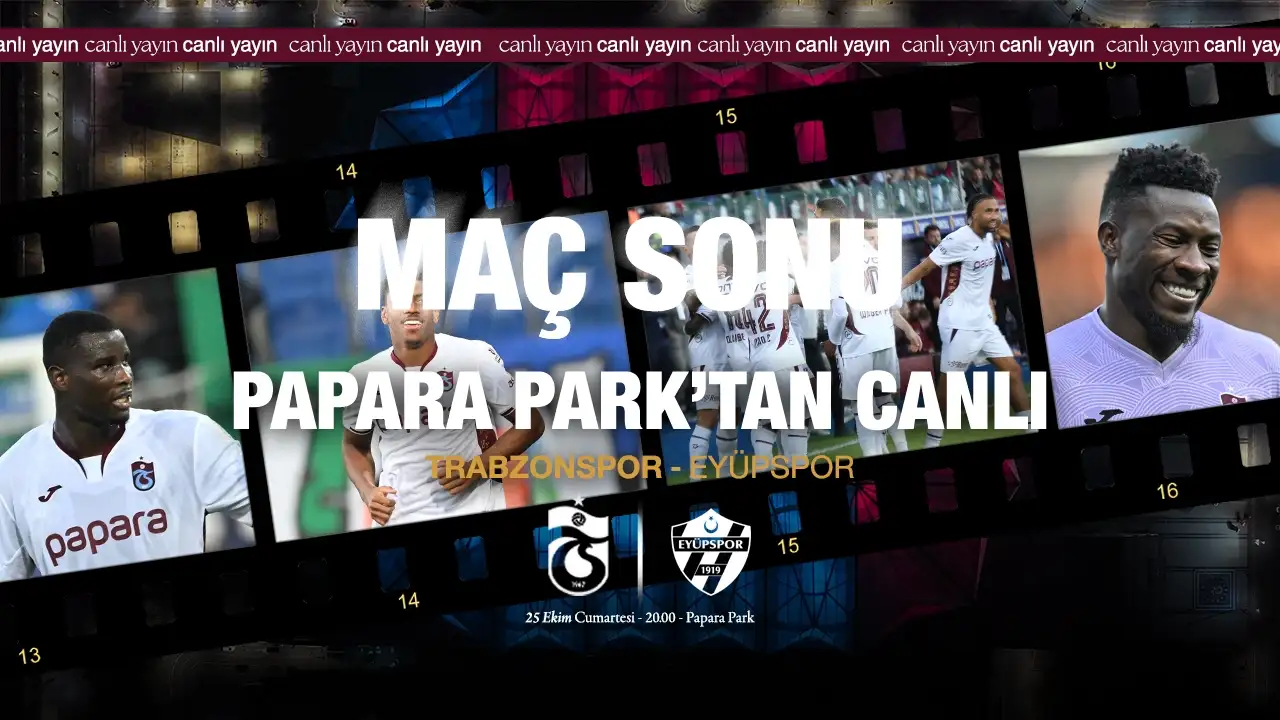 Trabzonspor'un Eyüpspor galibiyeti sonrası Papara Park önü