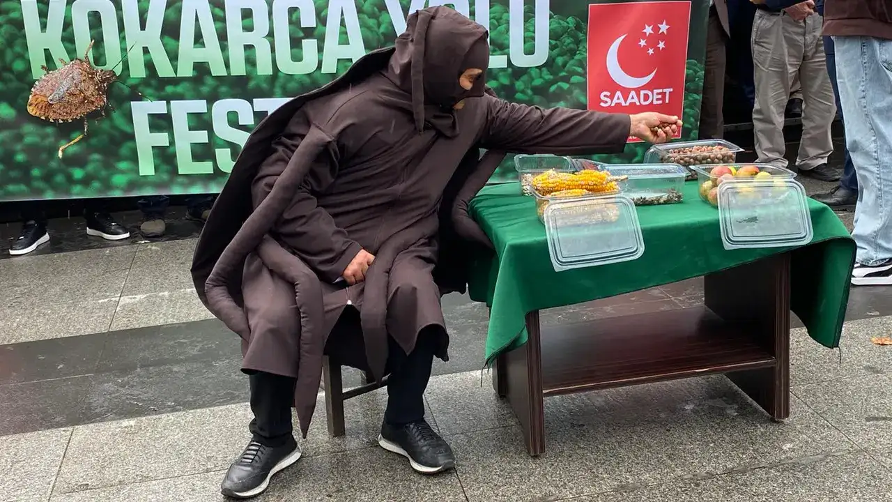 Trabzon’da Saadet Partisi’nden ilginç etkinlik: Kokarca Festivali başladı