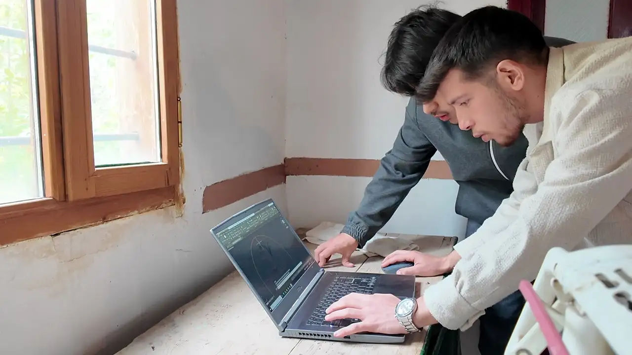 Giresun'da üniversite öğrencileri tarihi konakta rölöve çalışması gerçekleştirdi