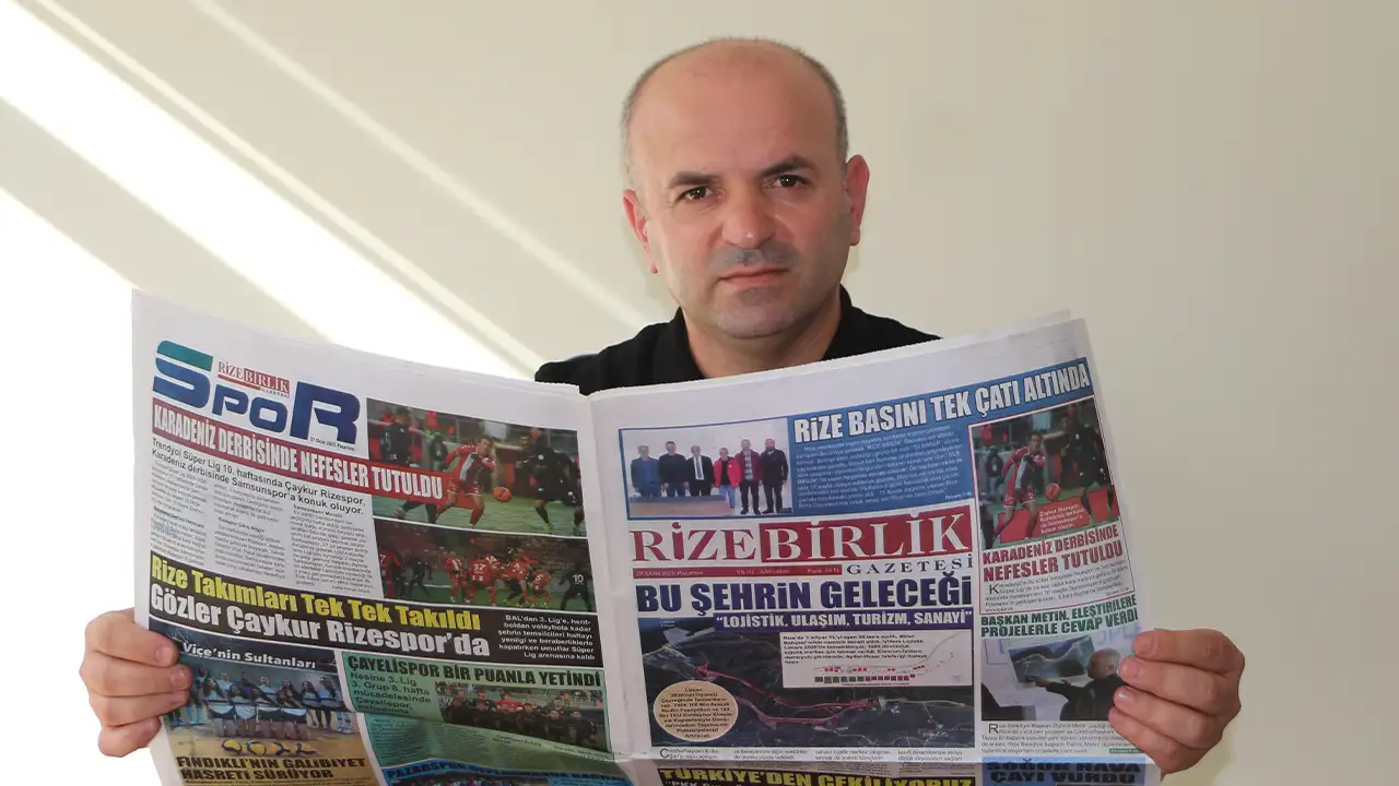 Rize’de 6 gazete birleşti: “Rize Birlik Gazetesi” yayın hayatına başladı