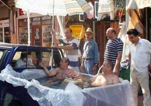 Rize'de Kamyonet Havuz