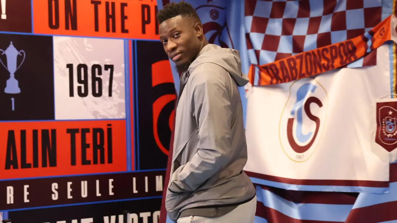 Trabzonspor'un yıldız file bekçisi Andre Onana: “Futbolcu olmasaydım polis olurdum”