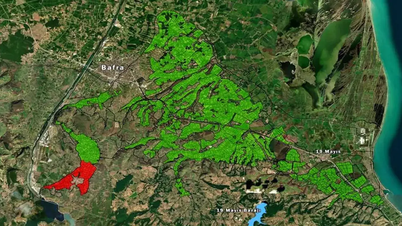 Samsun’da 24 mahalleyi suya kavuşturan projede sona gelindi