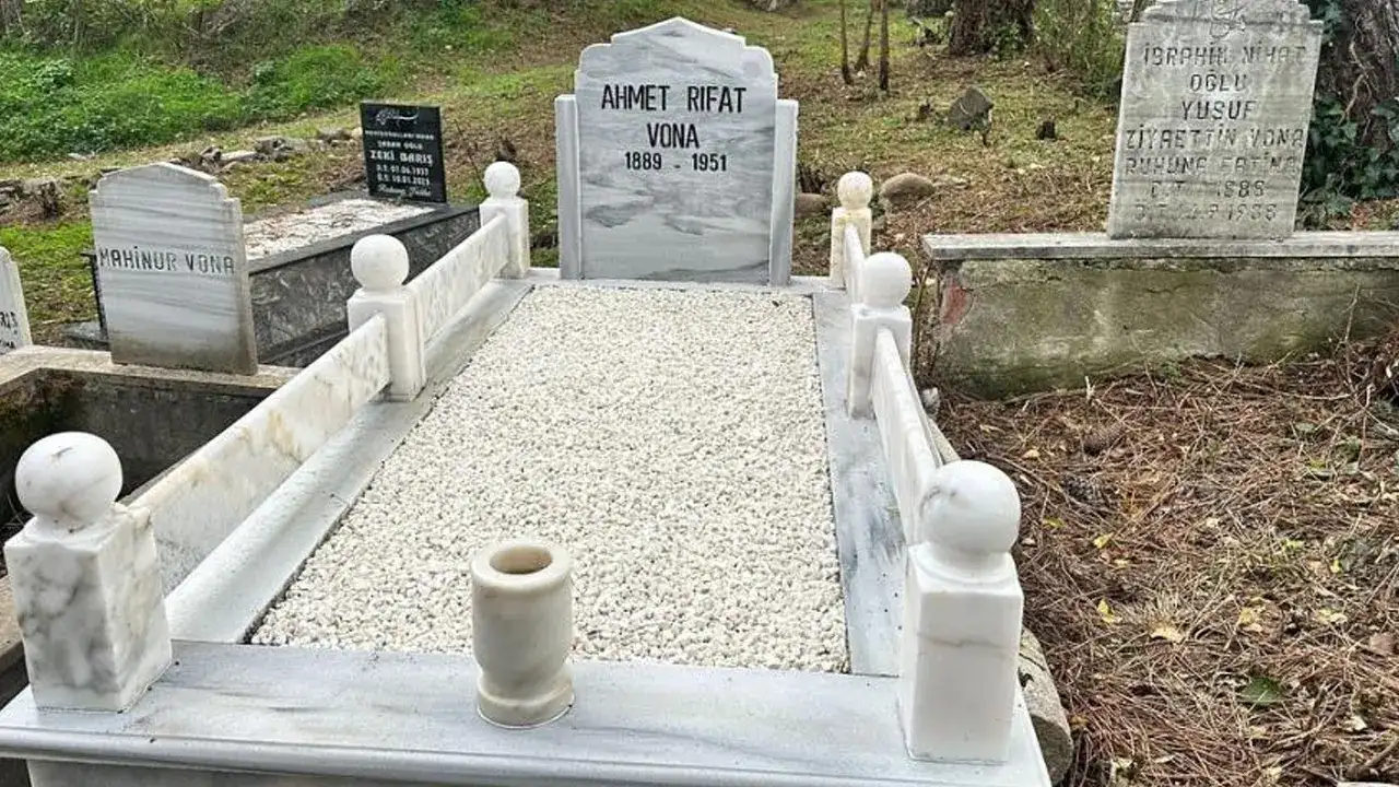 Ordu’nun ikinci valisine vefa! Kabrine bakım yapılıyor