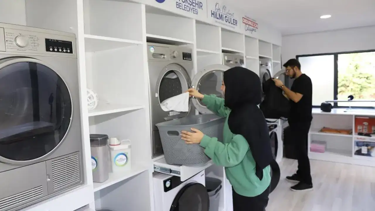 Ordu’da kent çamaşırhanesinden yüzlerce öğrenci yararlandı