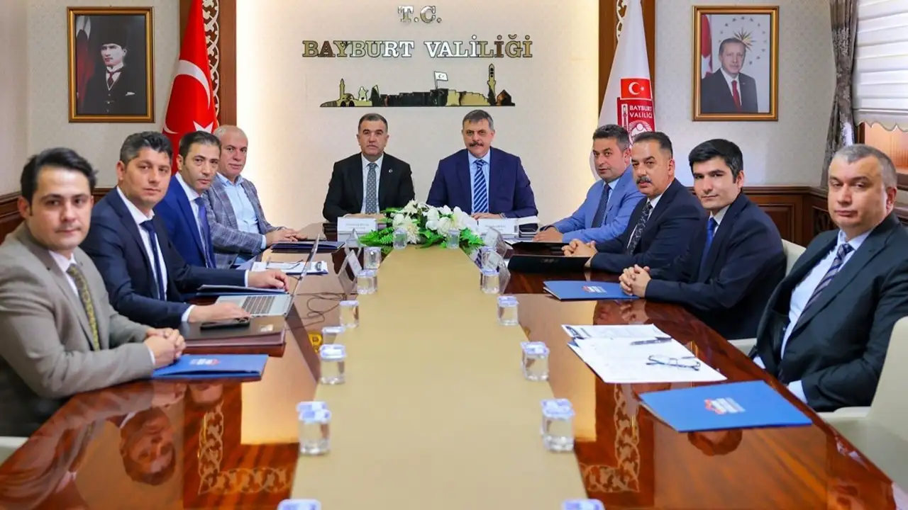 Bayburt’ta KUDAKA toplantısı: Yeni projeler değerlendirildi