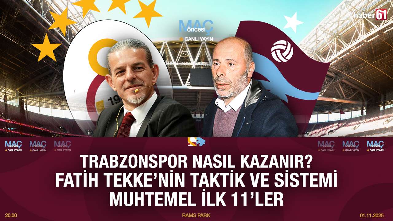 Spor Gündemi Saat 16:00'da Haber61TV'de