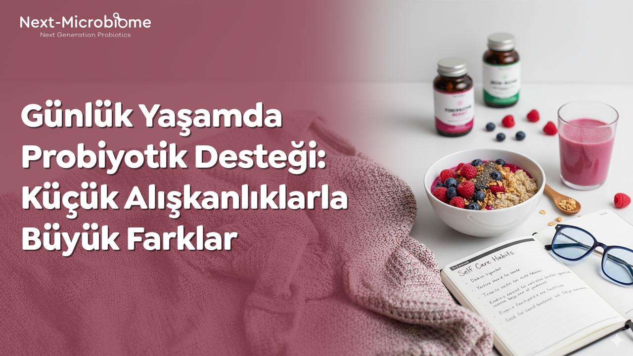 Günlük Yaşamda Probiyotik Desteği: Küçük Alışkanlıklarla Büyük Farklar