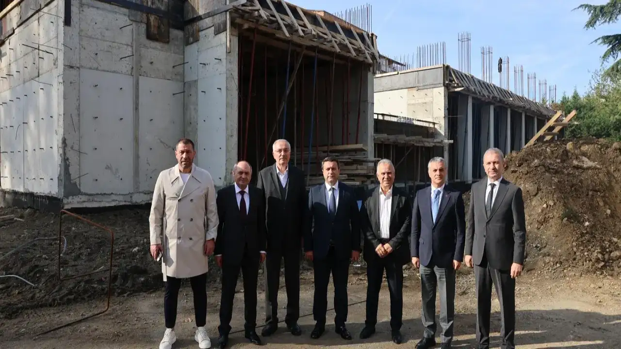 Yomra Vakfı Anadolu Lisesi’nde çalışmalar hızla ilerliyor