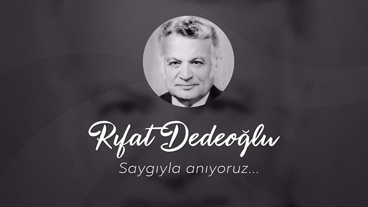 Trabzonspor’un kurucu başkanı Rıfat Dedeoğlu mezarı başında anılacak