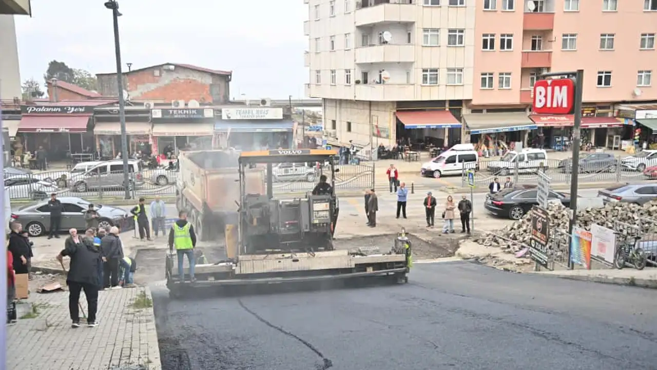 Yomra’ya Büyükşehir’den altyapı ve üstyapı hizmeti