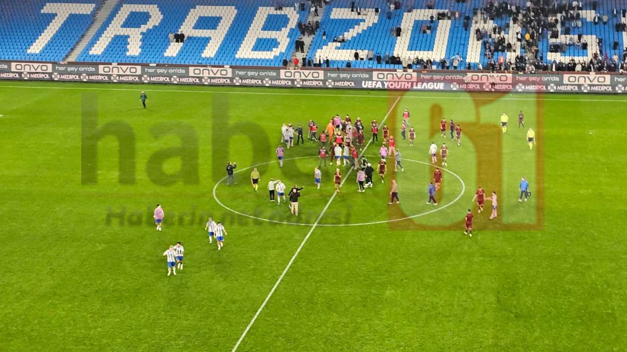 Trabzonspor’da maç sonu kavgası: Tribüne yapılan hareket sahayı karıştırdı