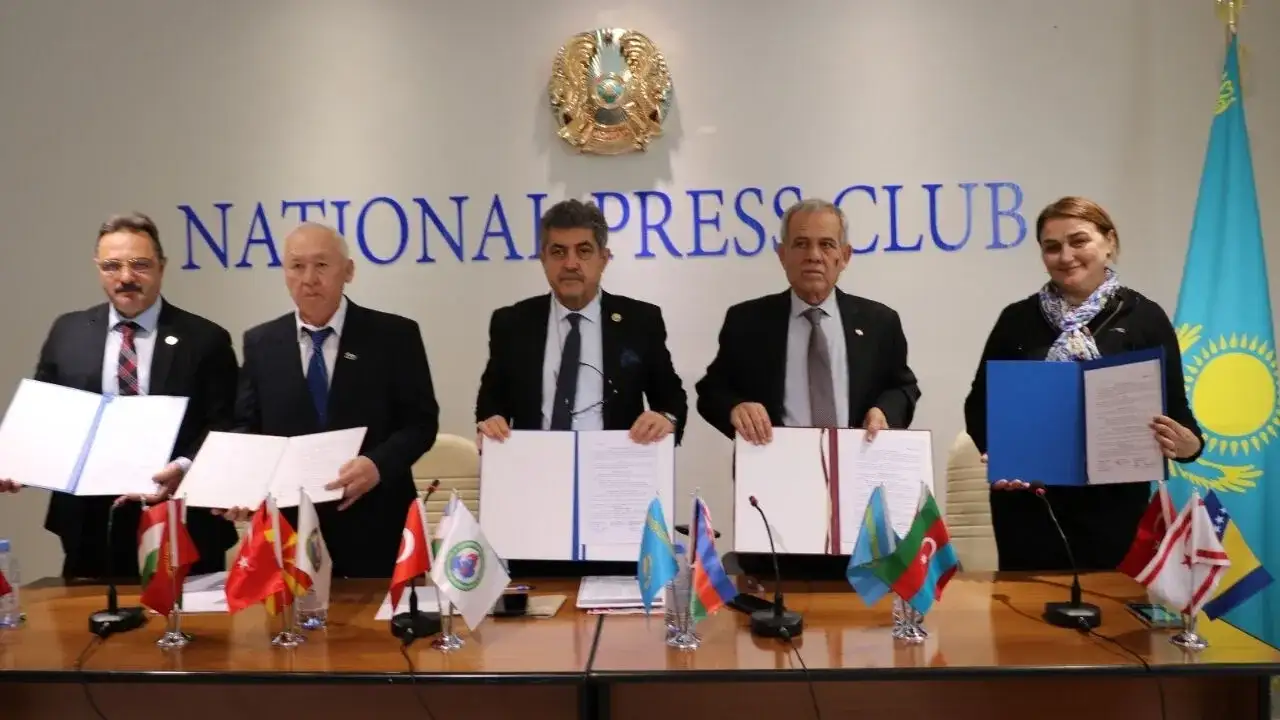 Türk dünyası medyasında yeni dönem: Kazakistan’da tarihi protokol