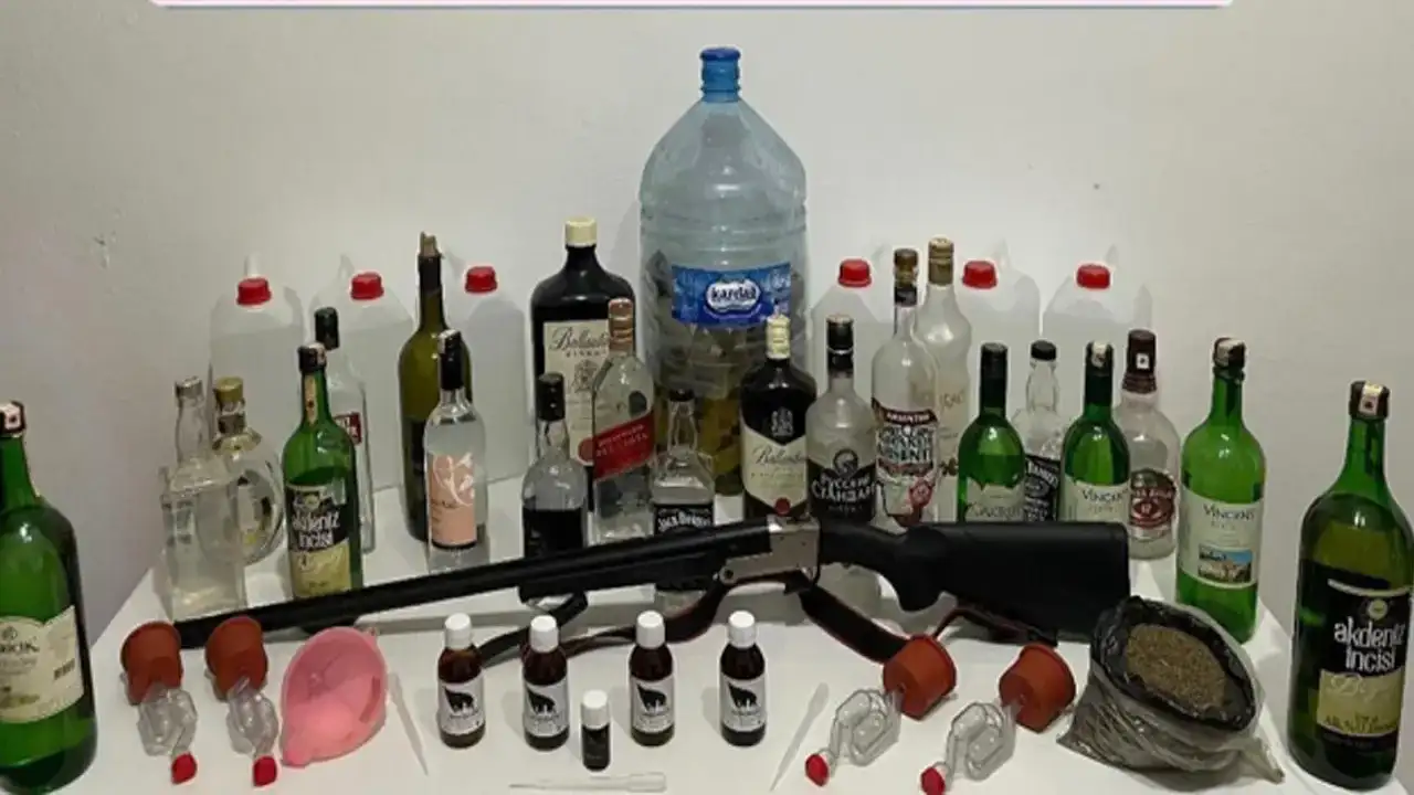 Giresun Keşap’ta kaçak alkol operasyonu