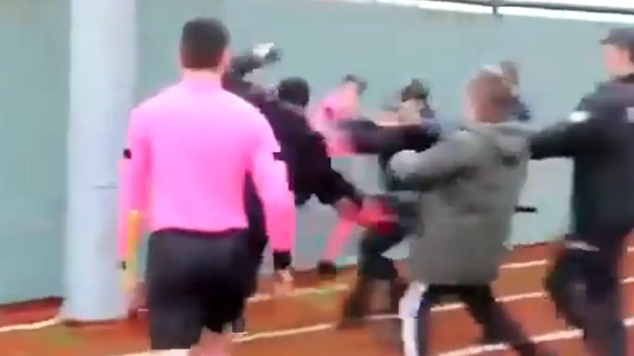 Trabzon ekibinin yöneticilerini çıldırtan hakem gözaltına alındı!