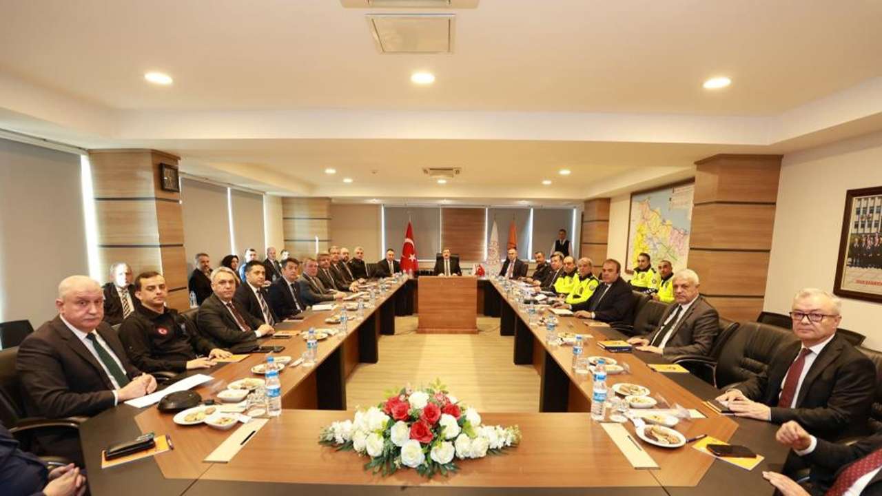 Samsun'da kış tedbirleri toplantısı yapıldı