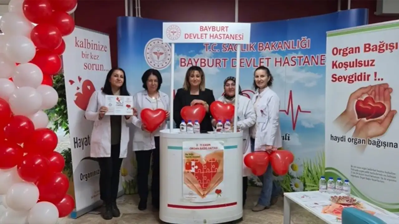 Bayburt’ta organ ve doku bağışı farkındalığı artırıldı